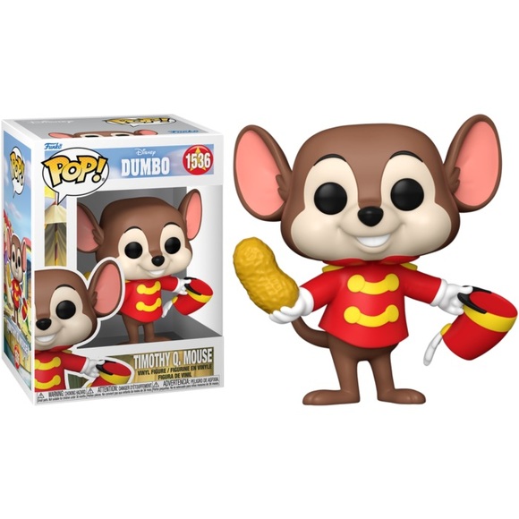 Funko Disney: Timothy Q. Mouse with Red and Yellow Outfit - Picture 3 of 4